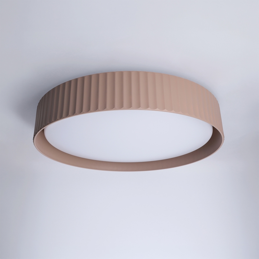 Brilagi - LED Dimmelhető mennyezeti lámpa LUCIA LED/48W/230V 3000-6500K átm. 41 cm taupe + távirányító