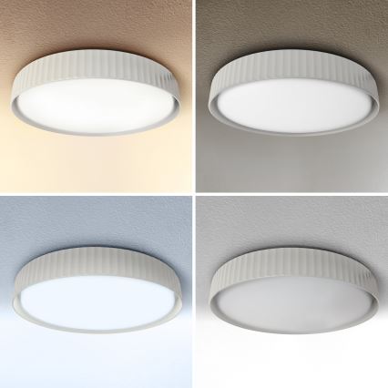 Brilagi - dimmelhető mennyezeti LED lámpatest LUCIA LED/60W/230V 3000-6500K átm. 59 cm fehér + távirányító