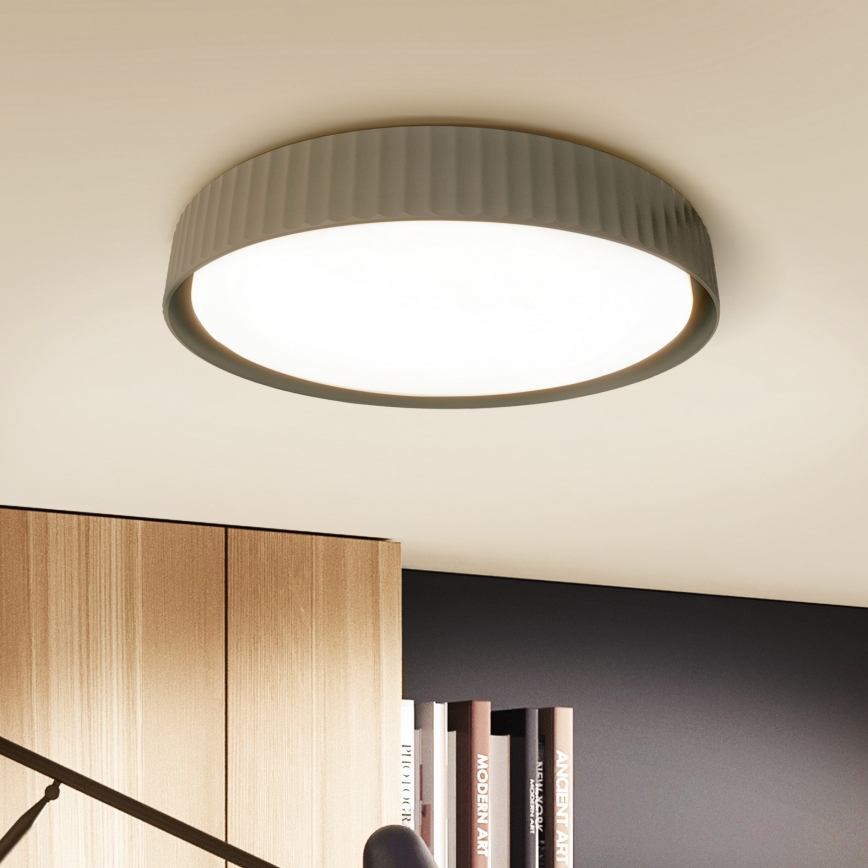Brilagi - LUCIA LED mennyezeti lámpa LED/24W/230V, átm. 31 cm, taupe