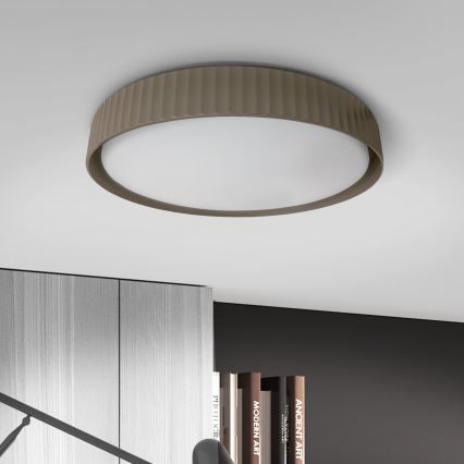 Brilagi - LUCIA LED mennyezeti lámpa LED/24W/230V, átm. 31 cm, taupe