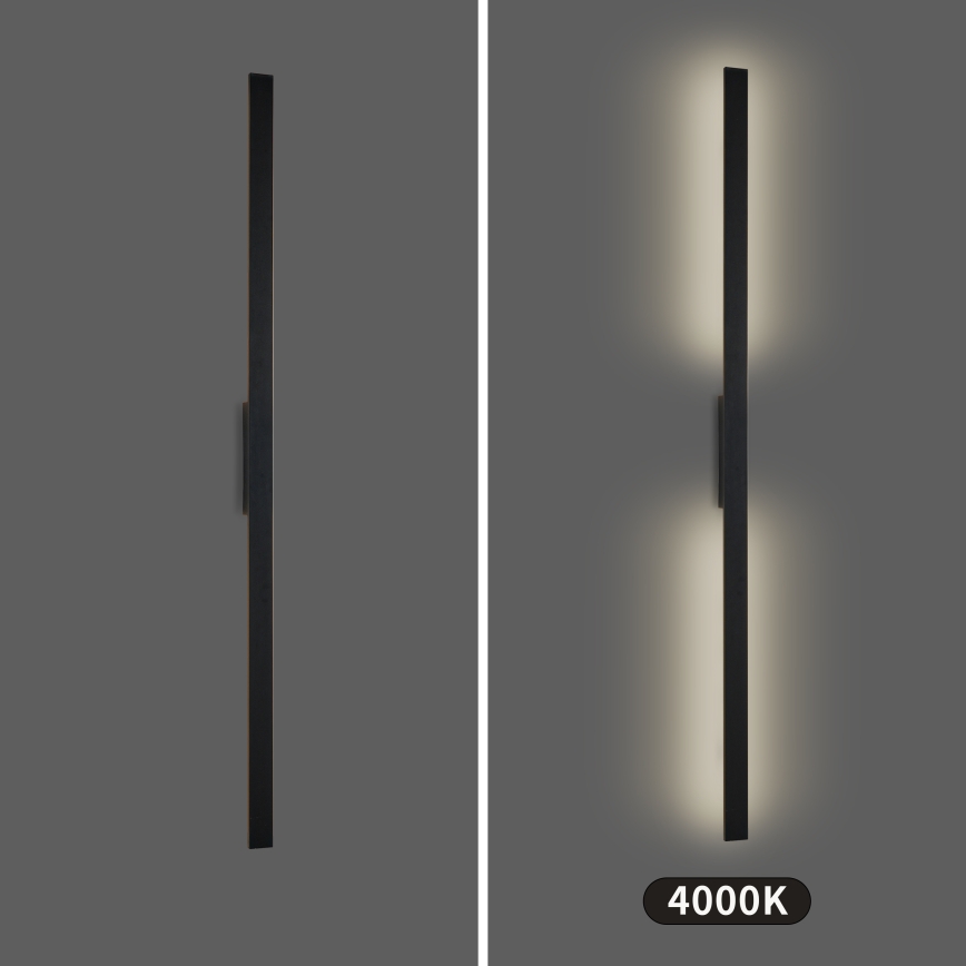 Brilagi - LED kültéri fali lámpatest LUNA LED/30W/230V 4000K IP65 150 cm fekete CRI 90