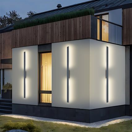 Brilagi - LED kültéri fali lámpa LUNA LED/30W/230V 4000K IP65 150 cm antracit CRI 90