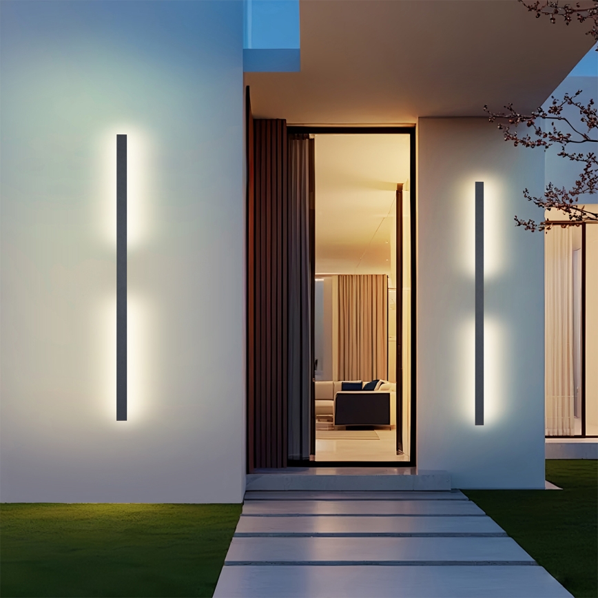 Brilagi - LED kültéri fali lámpa LUNA LED/30W/230V 4000K IP65 150 cm antracit CRI 90