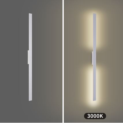 Brilagi - LED kültéri fali lámpa LUNA LED/24W/230V 3000K IP65 100 cm fehér CRI 90