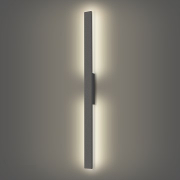 Brilagi - LUNA LED kültéri fali lámpatest 24W/230V 4000K IP65 100 cm antracit CRI 90