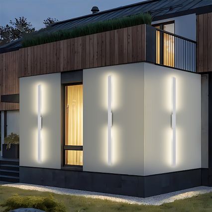 Brilagi - LED kültéri fali lámpatest LUNA LED/30W/230V 3000K IP65 150 cm fehér CRI 90