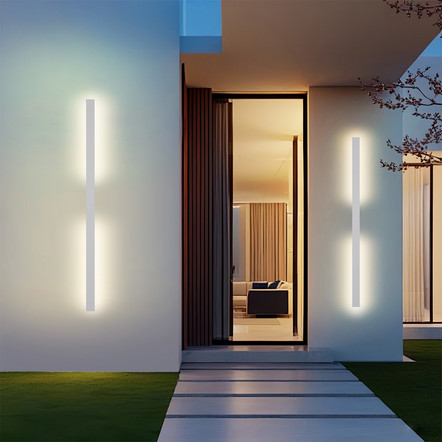 Brilagi - LED kültéri fali lámpatest LUNA LED/30W/230V 3000K IP65 150 cm fehér CRI 90