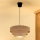Brilagi - LUNETA függeszték kábellel 1xE27/60W/230V, átm. 40 cm, bézs/arany