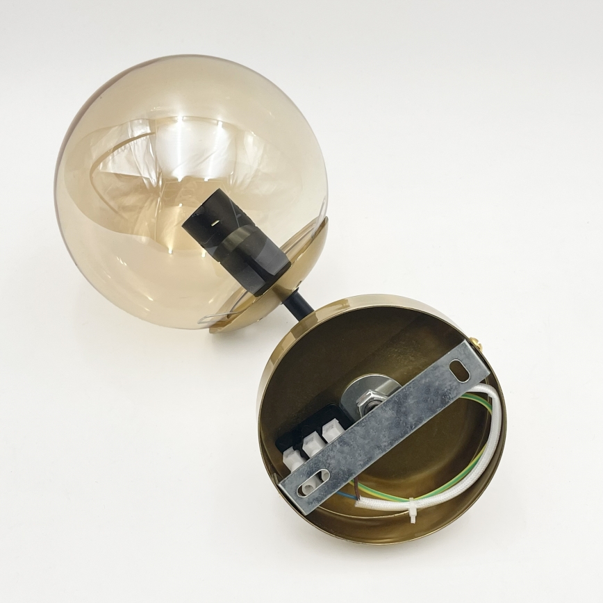 Brilagi - MALIVA fali lámpa 1xE14/15W/230V aranyszínű