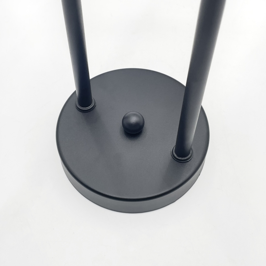 Brilagi - MALIVA felületre szerelhető csillár 4xE14/15W/230V fekete/átlátszó