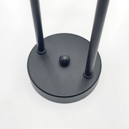 Brilagi - MALIVA felületre szerelhető csillár 4xE14/15W/230V fekete/füstszínű