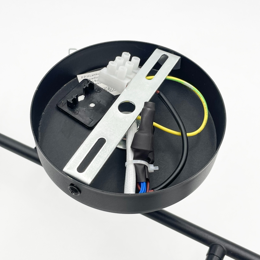 Brilagi - MALONY felületre szerelhető csillár 4xE14/20W/230V fekete