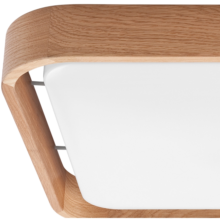 Brilagi - LED dimmelhető mennyezeti lámpa MANAROLA CUBIC LED/24W/230V 45x45 cm 3000-6500K tölgy + távirányítóval