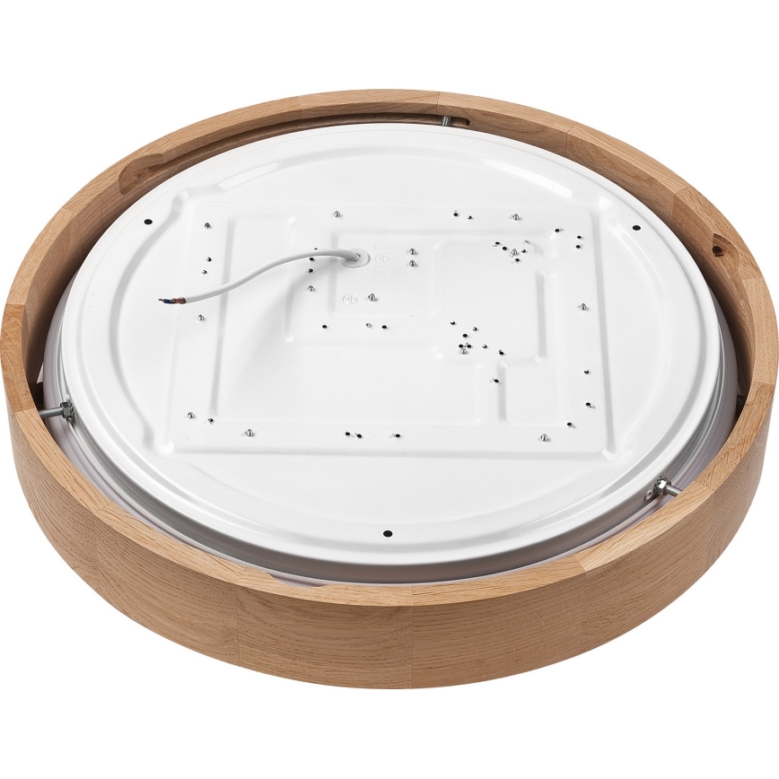 Brilagi - MANAROLA SMART LED/24W/230V 2700-6500K tölgy átmérő 41 cm Wi-Fi-s, távirányítós, dimmelhető mennyezeti lámpa Tuya