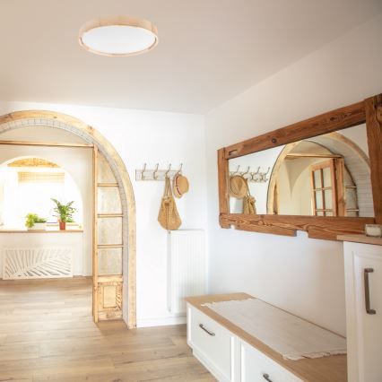 Brilagi - MANAROLA SMART LED/36W/230V 2700-6500K állítható fényerejű mennyezeti lámpa, 51 cm átmérő, Wi-Fi Tuya + távirányító