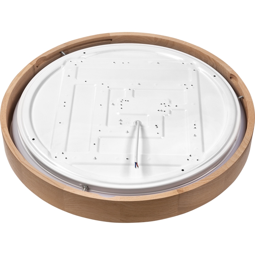 Brilagi - MANAROLA SMART LED/36W/230V 2700-6500K tölgy átmérő 51 cm Wi-Fi-s, fényerőszabályozható mennyezeti lámpa Tuya távirányítóval