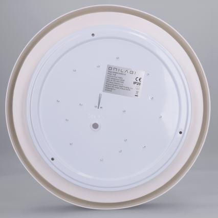 Brilagi - MATTEO LED mennyezeti lámpa, 24 W, 230 V, Ø31 cm, fekete