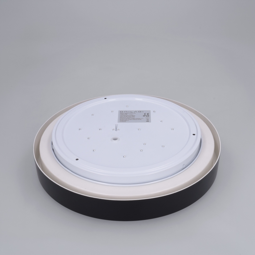 Brilagi - MATTEO LED mennyezeti lámpa, 24 W, 230 V, Ø31 cm, fekete