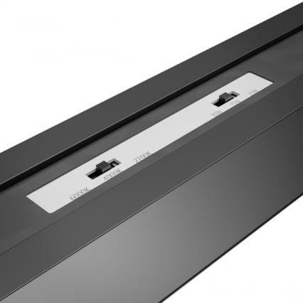 Brilagi - FULLDAY LED mennyezeti felületre szerelhető lámpatest 10/15/20W/230V 2700/4000/6000K 60 cm fekete