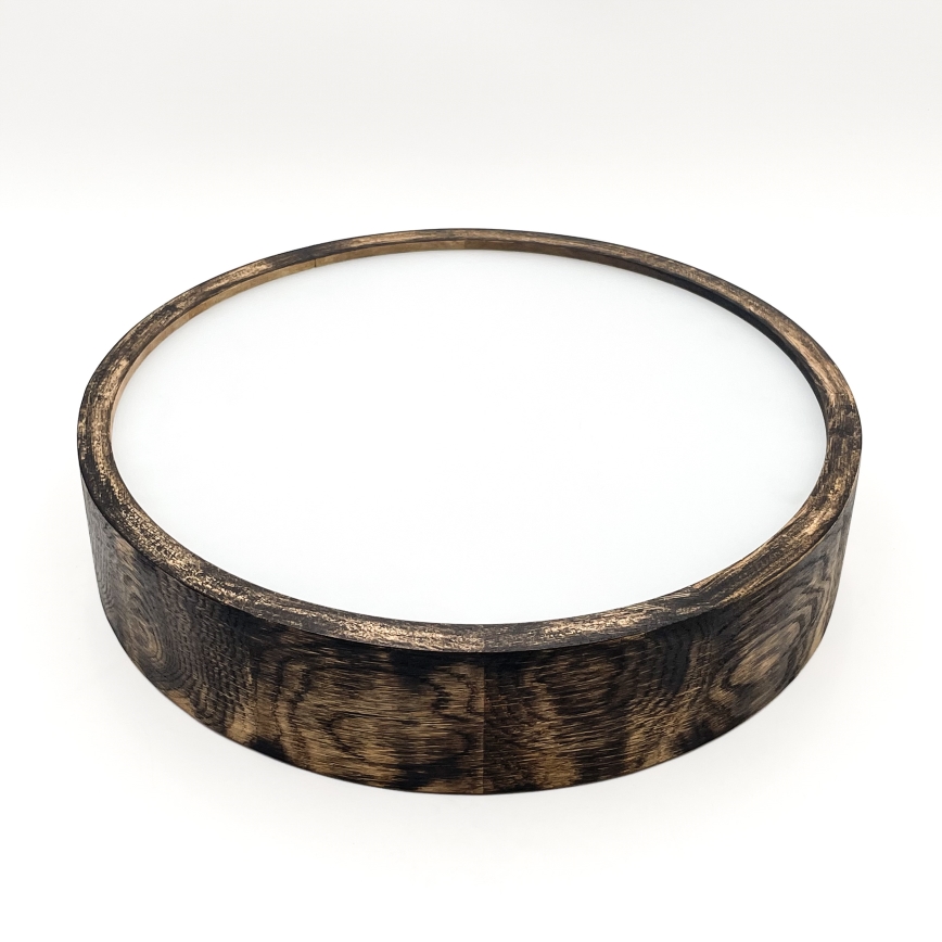 Brilagi - Mennyezeti lámpa CARVALHO SMOKEY 2xE27/60W/230V tölgy, átm. 37,5 cm