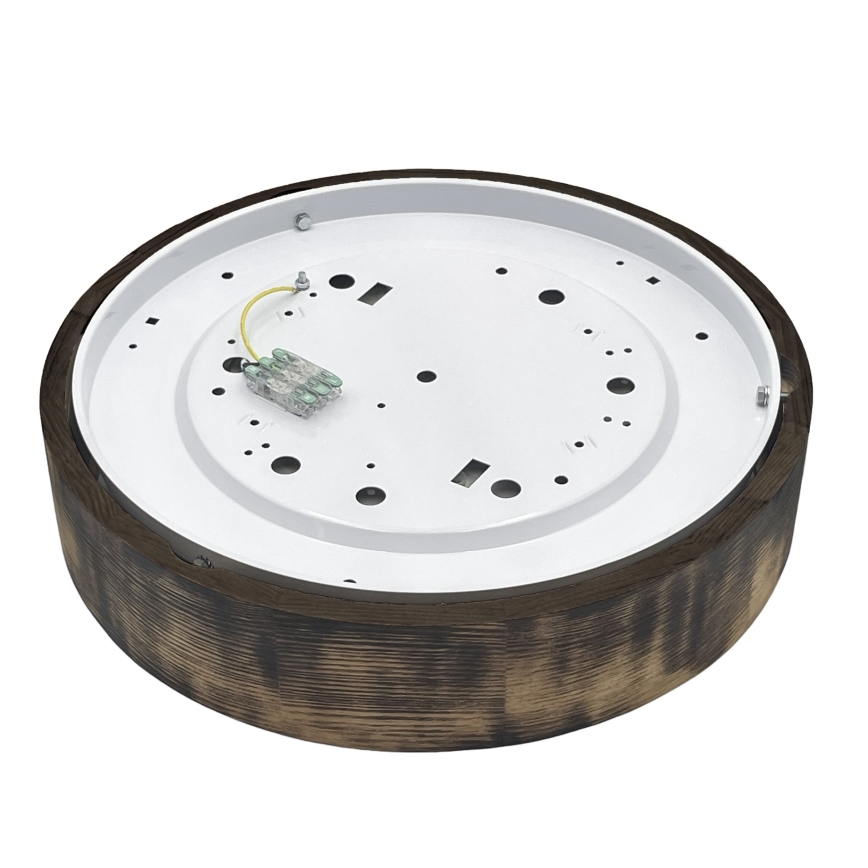 Brilagi - Mennyezeti lámpa CARVALHO SMOKEY 2xE27/60W/230V tölgy, átm. 37,5 cm