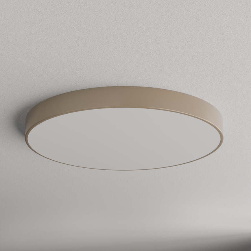Brilagi - Mennyezeti lámpa CLARE 6xE27/24W/230V átm. 80 cm bézs