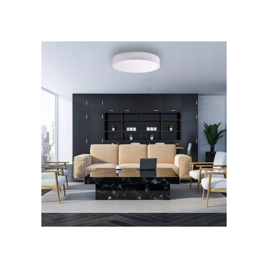 Brilagi - Mennyezeti lámpa CLARE 6xE27/24W/230V átm. 80 cm fehér