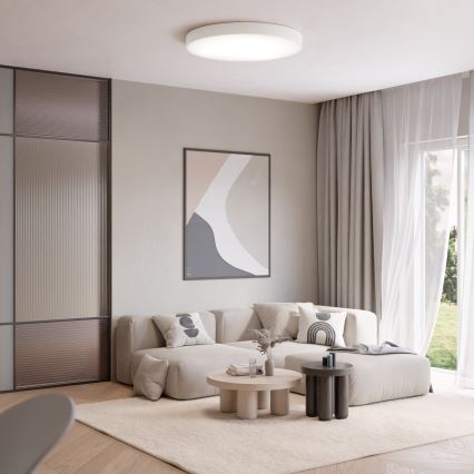 Brilagi - Mennyezeti lámpa CLARE 6xE27/40W/230V átm. 80 cm fehér