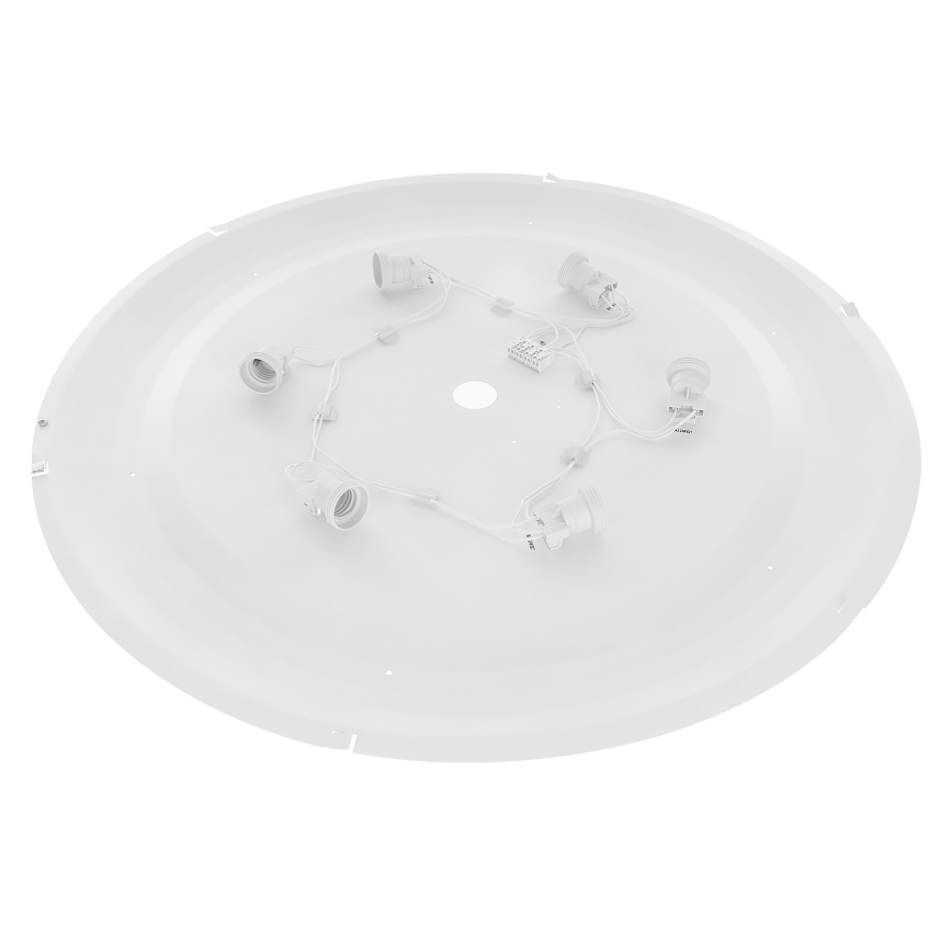 Brilagi - Mennyezeti lámpa CLARE 6xE27/40W/230V átm. 80 cm fekete