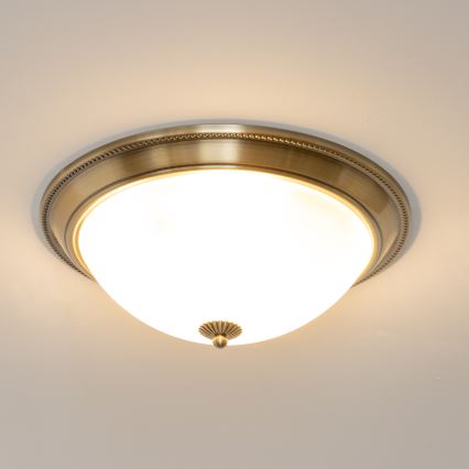 Brilagi - Mennyezeti lámpa CLASSIC 3xE27/60W/230V bronz