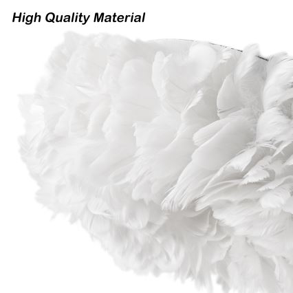 Brilagi - Mennyezeti lámpa FEATHER 3xE27/40W/230V átm. 40 cm fehér