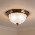 BRILAGI - Mennyezeti lámpa FRESCO 2xE27/40W/230V átmérő 28 cm rézszínű