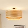 BRILAGI - Mennyezeti lámpa MONTANA BOHO 1xE27/15W/230V átm. 60 cm barna