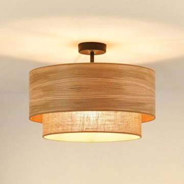 Brilagi - Mennyezeti lámpa MONTANA BOHO 1xE27/15W/230V átmérő 45 cm barna