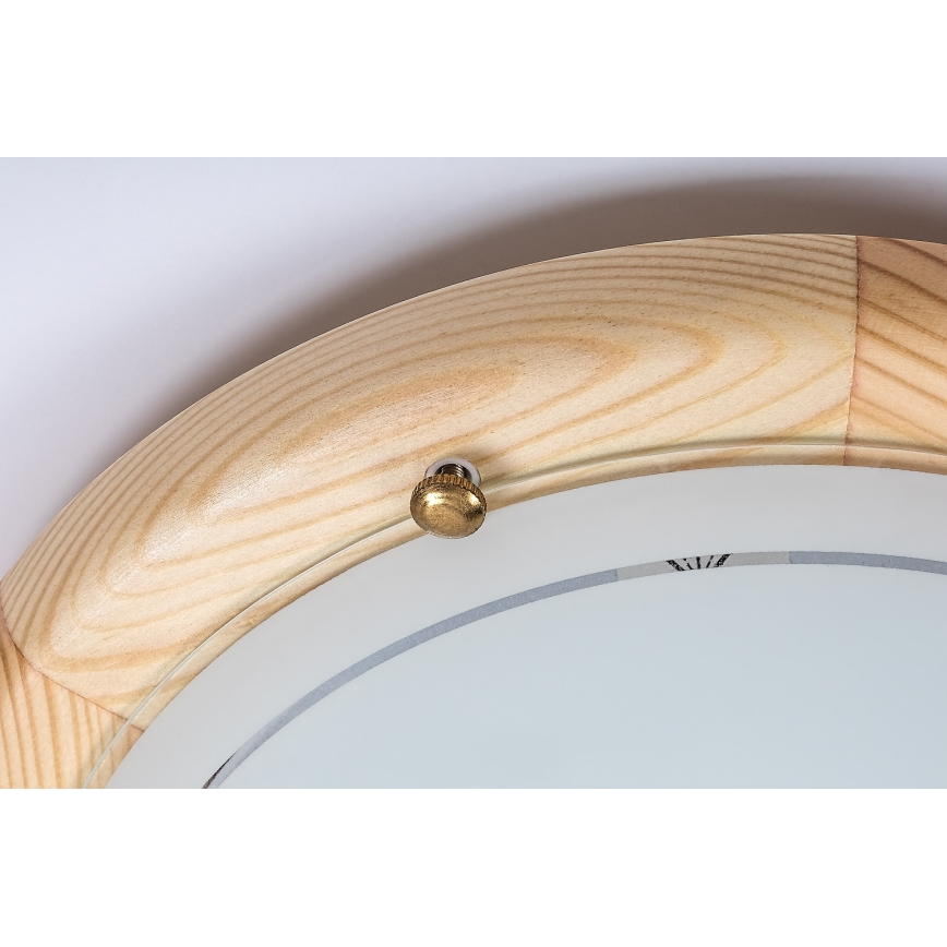 Brilagi - Mennyezeti lámpa ORBIS 1xE27/60W/230V, átm. 30 cm, fenyő