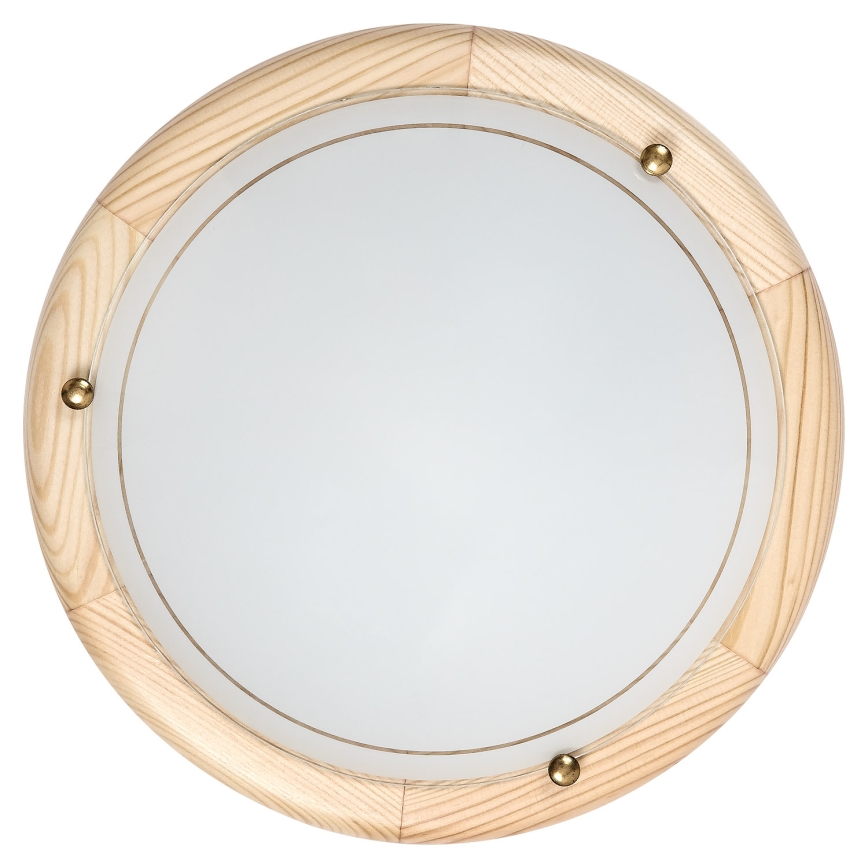 Brilagi - Mennyezeti lámpa ORBIS 1xE27/60W/230V, átm. 30 cm, fenyő