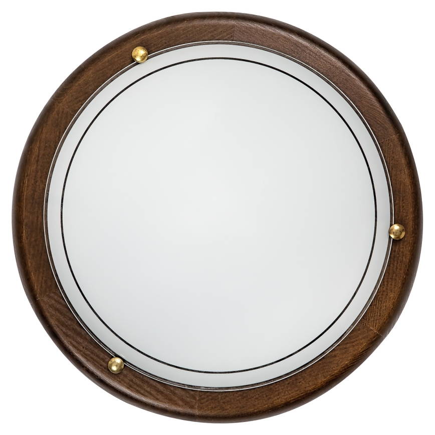 Brilagi - Mennyezeti lámpa ORBIS 1xE27/60W/230V Ø 30 cm fenyő