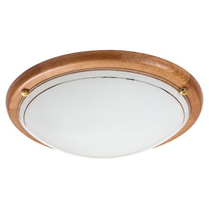 Brilagi - Mennyezeti lámpa ORBIS 2xE27/60W/230V átm. 38 cm fenyő