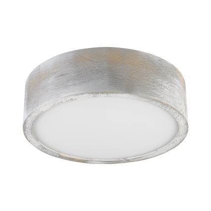 Brilagi - Mennyezeti lámpa PINO 1xE27/15W/230V fenyő/ezüst átm. 27,5 cm