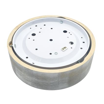 Brilagi - Mennyezeti lámpa PINO 1xE27/15W/230V fenyő/ezüst átm. 27,5 cm