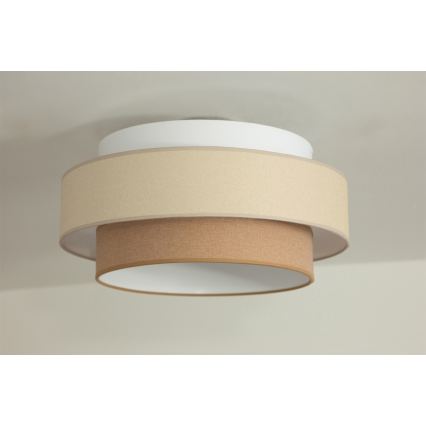 Brilagi - Mennyezeti lámpa RESNA 1xE27/60W/230V átm. 40 cm krémszínű/bézs