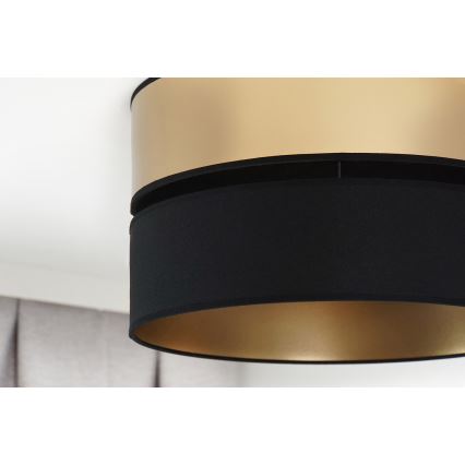 Brilagi - Mennyezeti lámpa ROYAL 1xE27/15W/230V átm. 40 cm fekete/arany