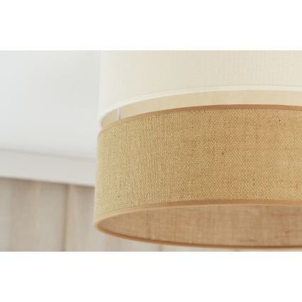 Brilagi - Mennyezeti lámpa ROYAL YUTE 1xE27/15W/230V átm. 40 cm bézs/krém