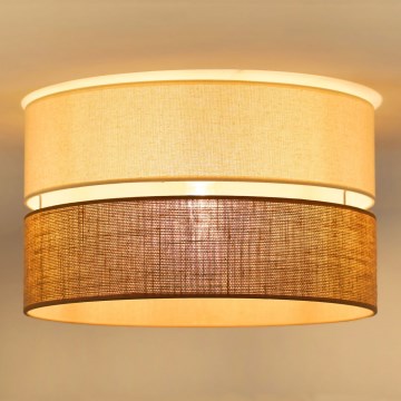 Brilagi - Mennyezeti lámpa ROYAL YUTE 1xE27/15W/230V átm. 40 cm bézs/krém