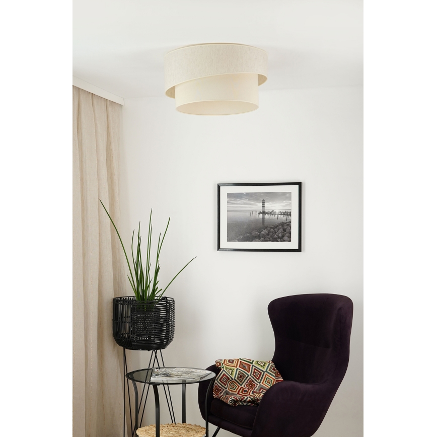 Brilagi - Mennyezeti lámpa SHINE 1xE27/15W/230V átm. 50 cm krémes