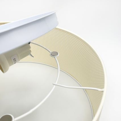 BRILAGI - Mennyezeti lámpa SIRIJA MODERN 2xE27/60W/230V átm. 35 cm krémszínű
