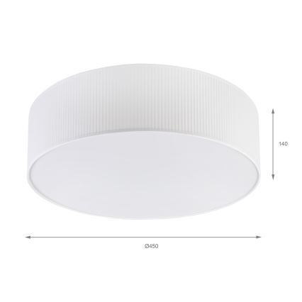 Brilagi - Mennyezeti lámpa SIRIJA MODERN 4xE27/60W/230V átm. 45 cm fehér