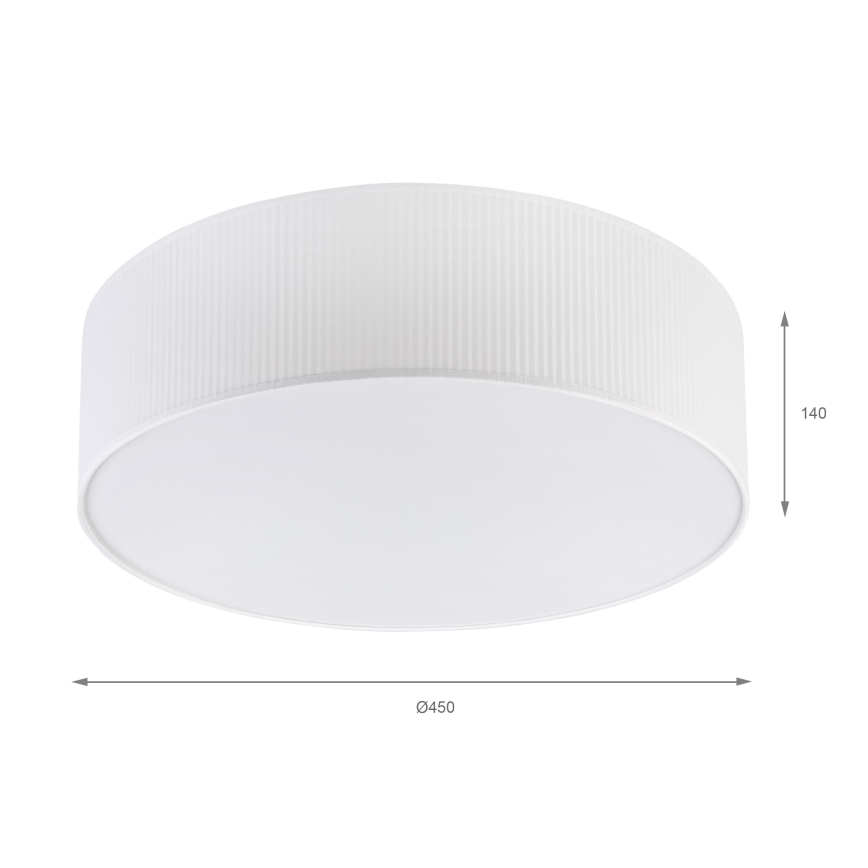 Brilagi - Mennyezeti lámpa SIRIJA MODERN 4xE27/60W/230V átm. 45 cm fehér