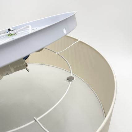 Brilagi - Mennyezeti lámpa SIRIJA MODERN 4xE27/60W/230V átmérő 45 cm krémszínű