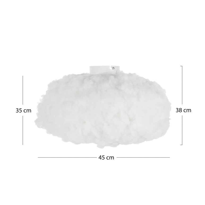 Brilagi - Mennyezeti lámpa SOLEAIR 1xE27/40W/230V Ø 45 cm fehér